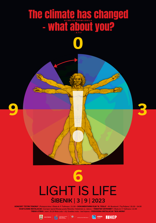 Svjetlosni i glazbeni spektakl: Večeras u Šibeniku 4 tenora, vatromet, instalacije...