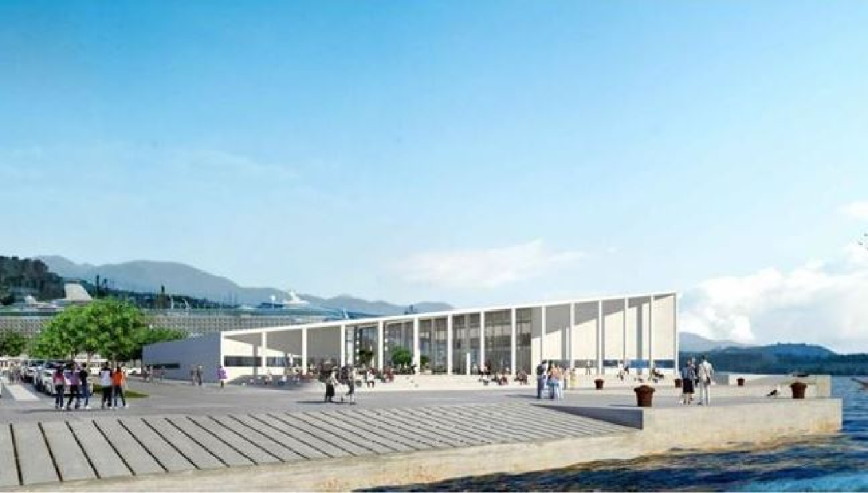 Putnički terminal na gatu Vrulje poprima obrise koji će promijeniti vizuru Šibenika s mora