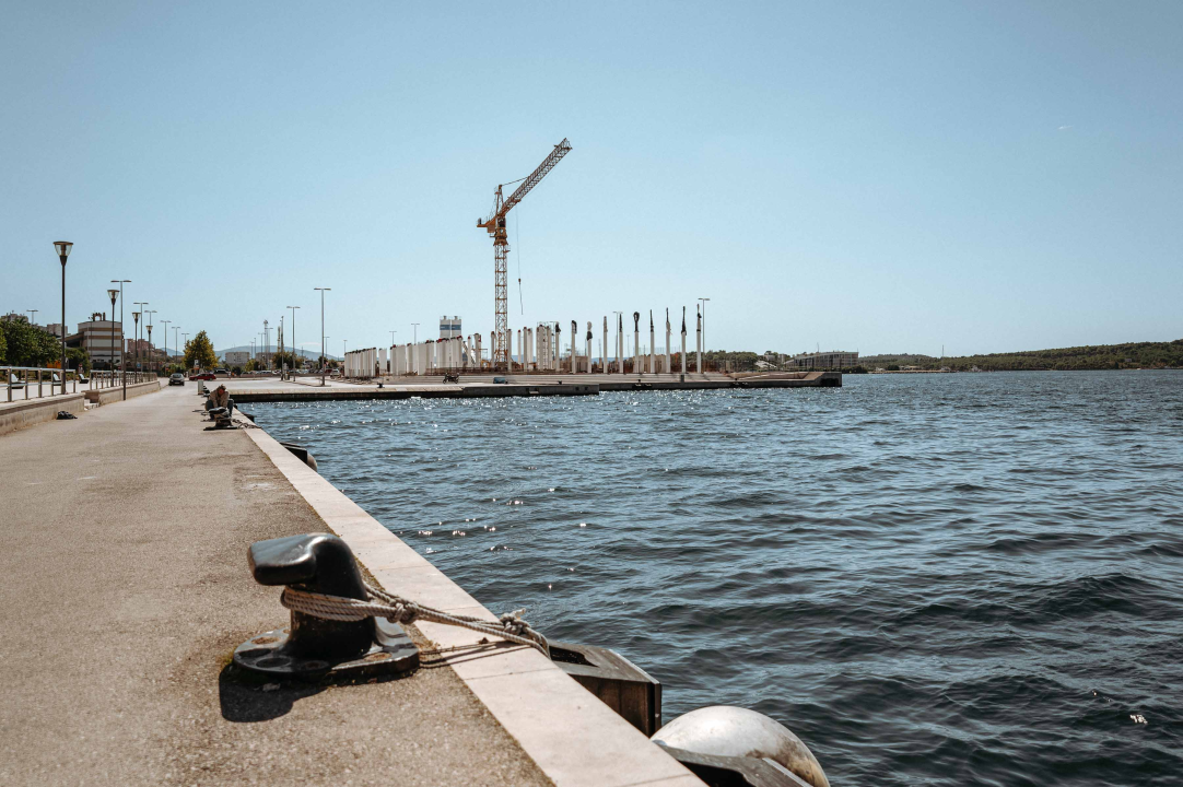 Putnički terminal na gatu Vrulje poprima obrise koji će promijeniti vizuru Šibenika s mora