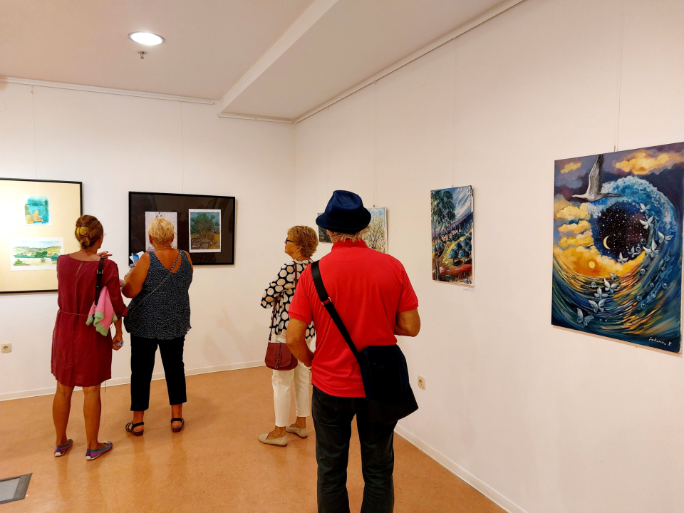 Otvorena izložba radova sa 7. likovne kolonije u Danilu