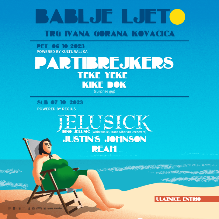 Beogradski kultni rokeri i pjevač Whitesnakea po prvi put u Šibeniku u sklopu Babljeg Ljeta