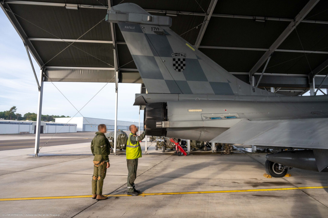 Ovo je prvi hrvatski borbeni avion Rafaele, spreman je za primopredaju