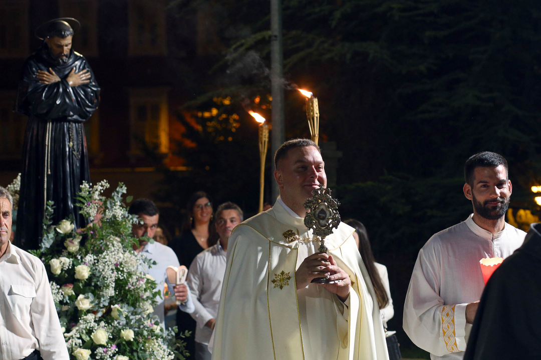  Obred preminuća svetog Frane u Šibeniku
