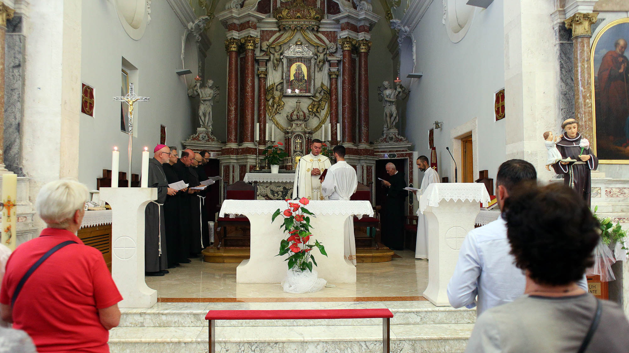  Obred preminuća svetog Frane u Šibeniku