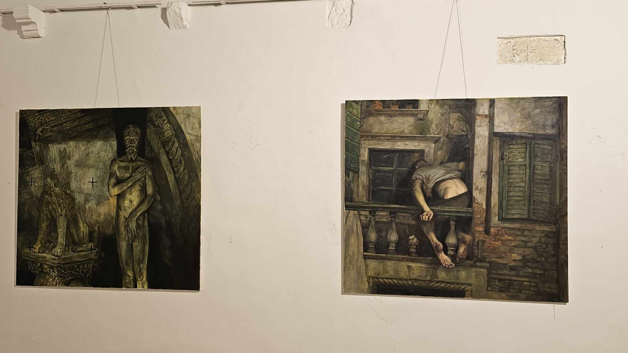 Šibenik očima Tonija Živkovića: U galeriji Krševan otvorena izložba slika