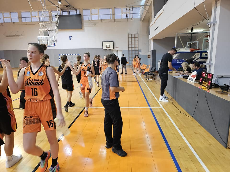 Mlade vodičke košarkašice i drugi put u derbiju bolje od vršnjakinja Šibenika 