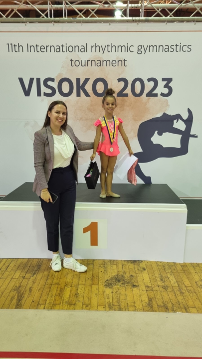 Članice GK Šibenik-Dalmacija u Visokom došle do srebra, bronce i nagrade za simpatičnost