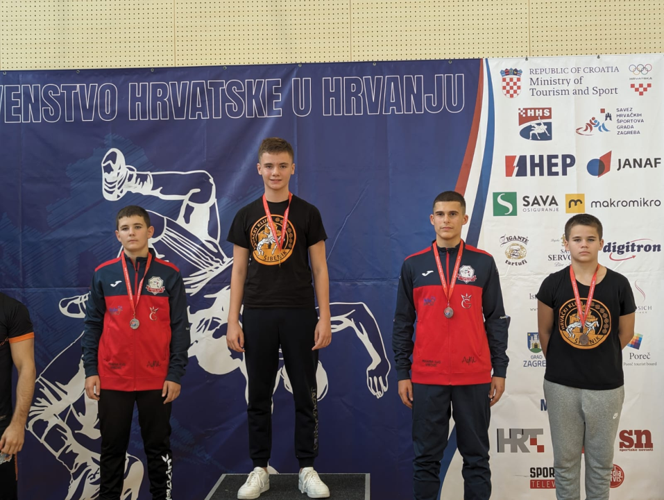 Jan Slavica prvak je Hrvatske među mlađim dječacima, Bulat viceprvak, Shapovalov treći