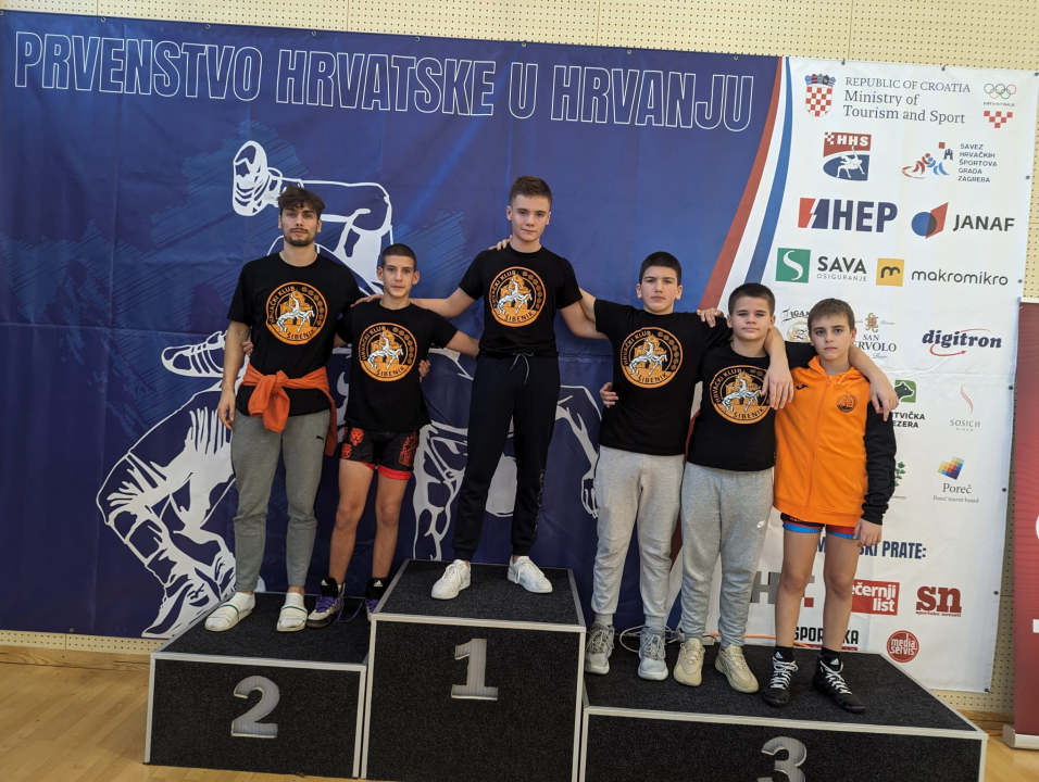 Jan Slavica prvak je Hrvatske među mlađim dječacima, Bulat viceprvak, Shapovalov treći