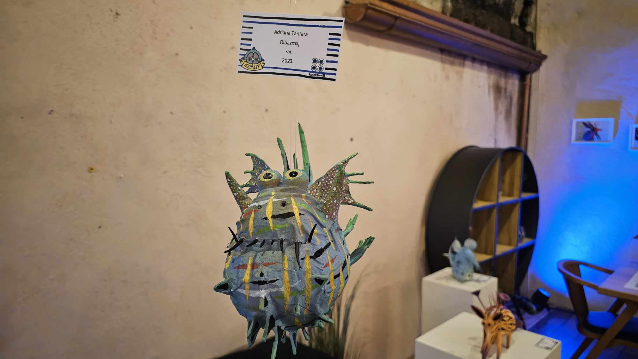 U Galeriji Azimuta otvorena izložba radova Andriane Tanfare 'Iza druge duge'