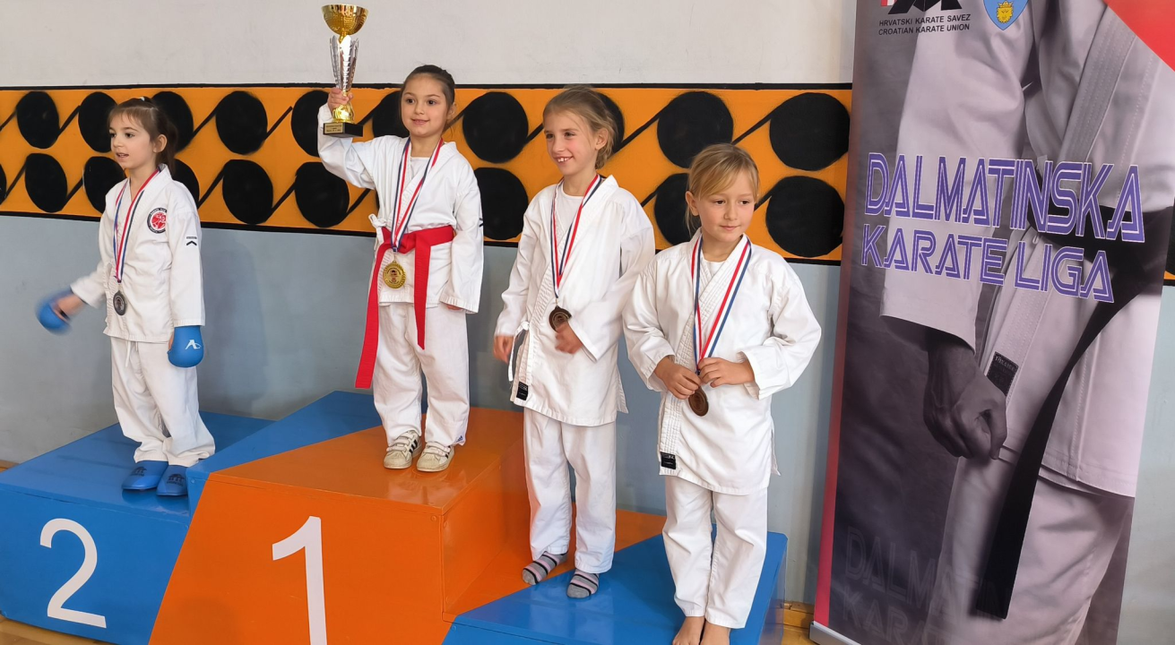 Završno kolo Dalmatinske karate lige: Čak 25 medalja za Karate klub Šibenik 1066
