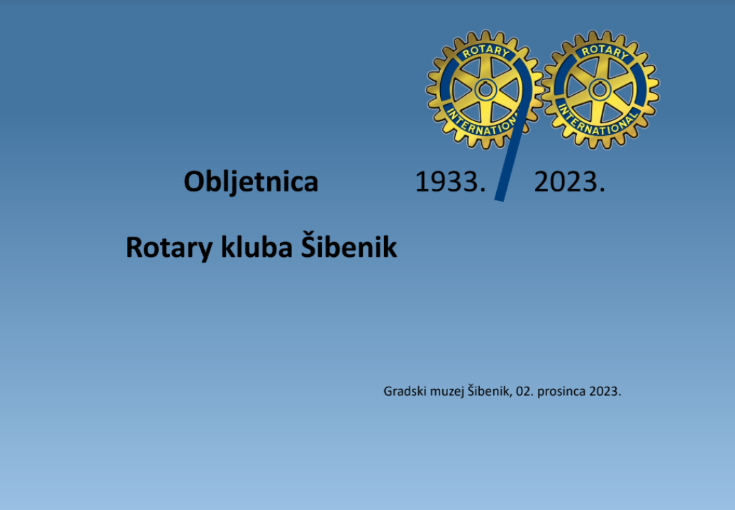 Šibenski Rotary klub ove godine obilježava svoju 90. obljetnicu: Nastavlja se i akcija 'Božićni most'