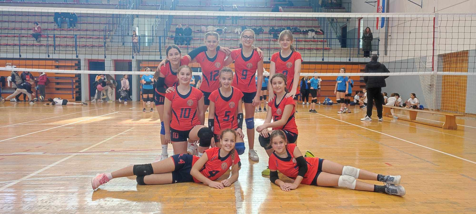 U Kninu održan prvi susret male odbojke otvorenog prvenstva Šibensko-kninske županije