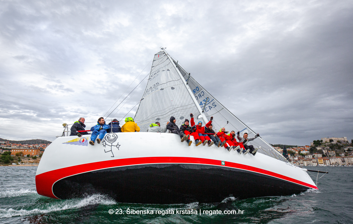 JK Šibenik Toto Travel pobjednik je 23. Šibenske regate krstaša 