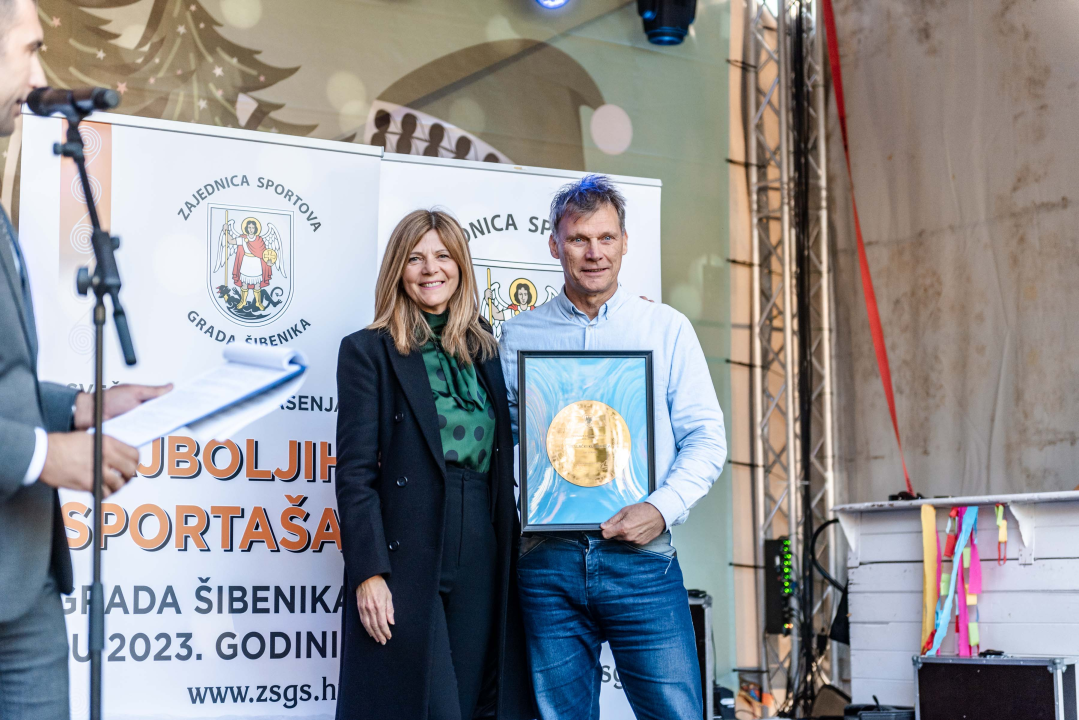 Snježana Prgomet i Toni Slavica najbolji šibenski sportaši: 'Mi smo mali grad velikih sportaša'