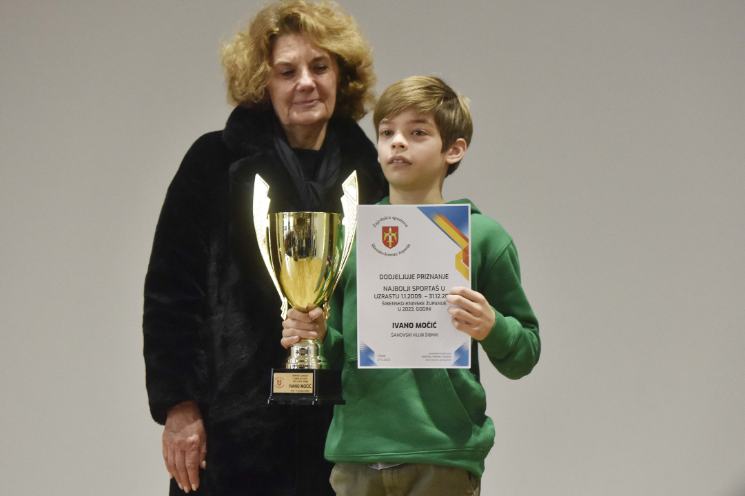 Toni Slavica i Snježana Prgomet najbolji su sportaši u županiji u 2023. godini 