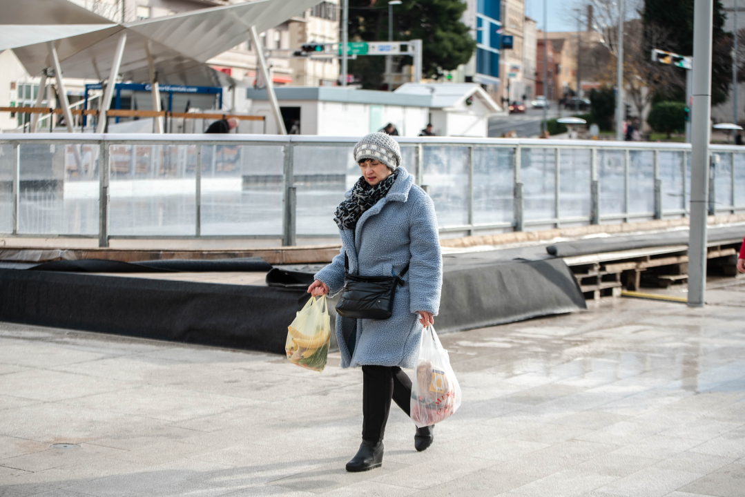 FOTO Đir po gradu, ponedjeljak 8. siječnja