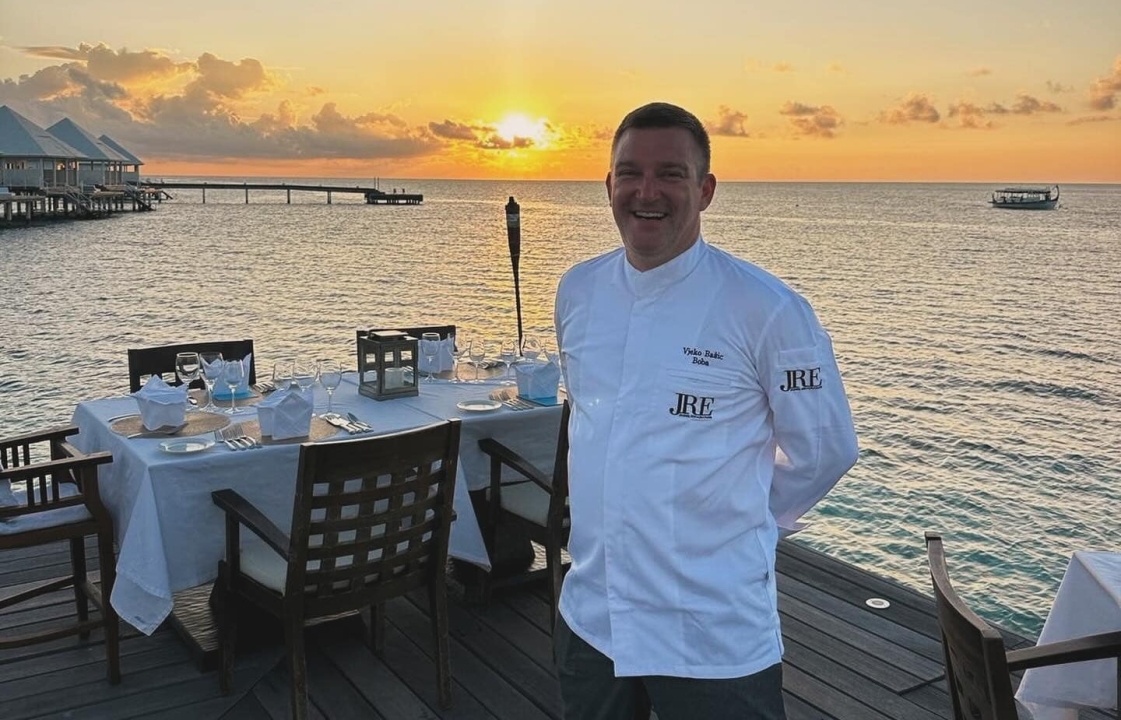 Vjeko Bašić na Maldivima predstavlja okuse Murtera koje servira i u svojoj Konobi Boba 