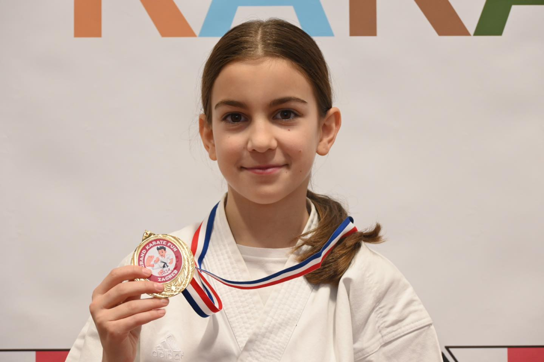  Karate klub Okit Vodice drugi najbolji klub turnira 'Grand karate fun' u Zagrebu