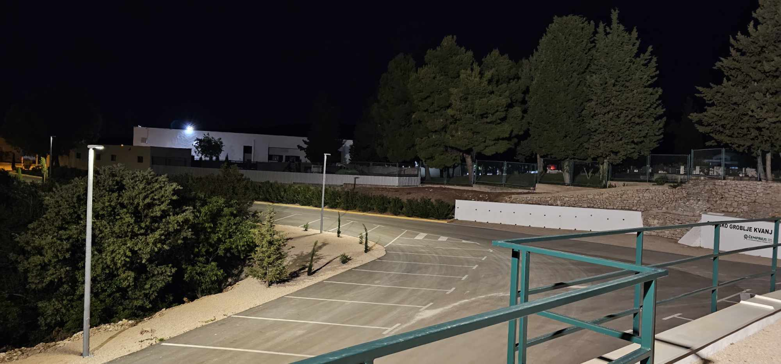 Nova rasvjeta i video nadzor na gradskom groblju Kvanj 