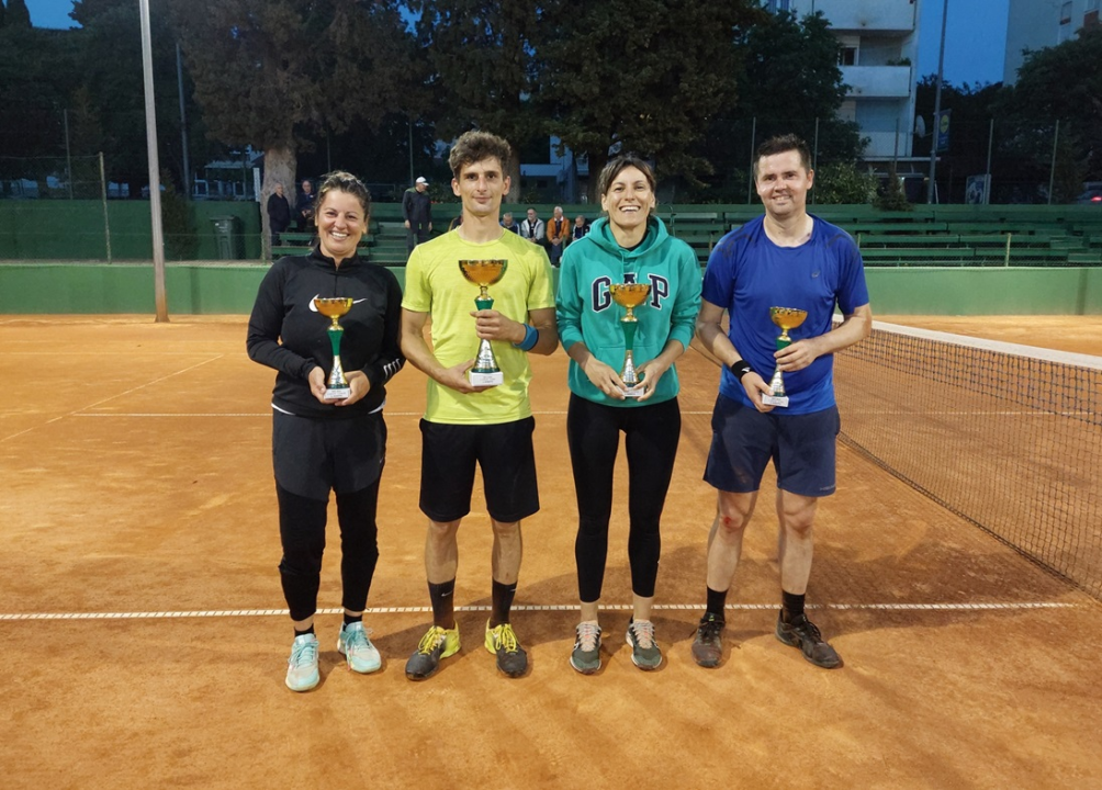 Luka Šprljan i Ana Matošin pobjednici prvog ciklusa teniske lige TK Šubićevac