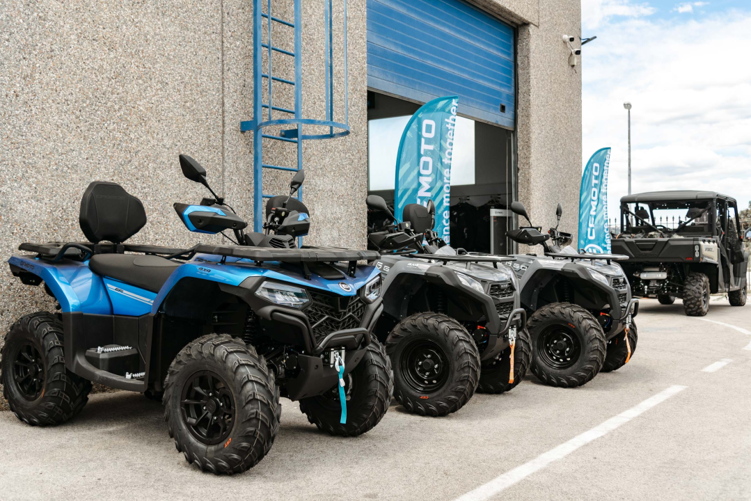 Najveći izbor motocikala i ATV vozila očekuje vas u prodajno-servisnom centru ATH Moto Šibenik! 