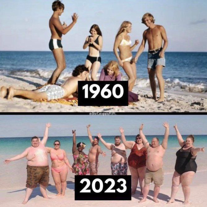 Znate li zašto su na starim fotografijama s plaže svi mršavi?