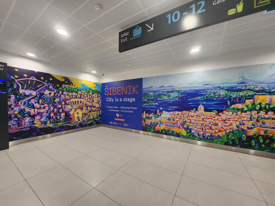 Šibenik se 'na Tuđmanu' predstavlja slikama Lane Martinović Čala: Grad je pozornica