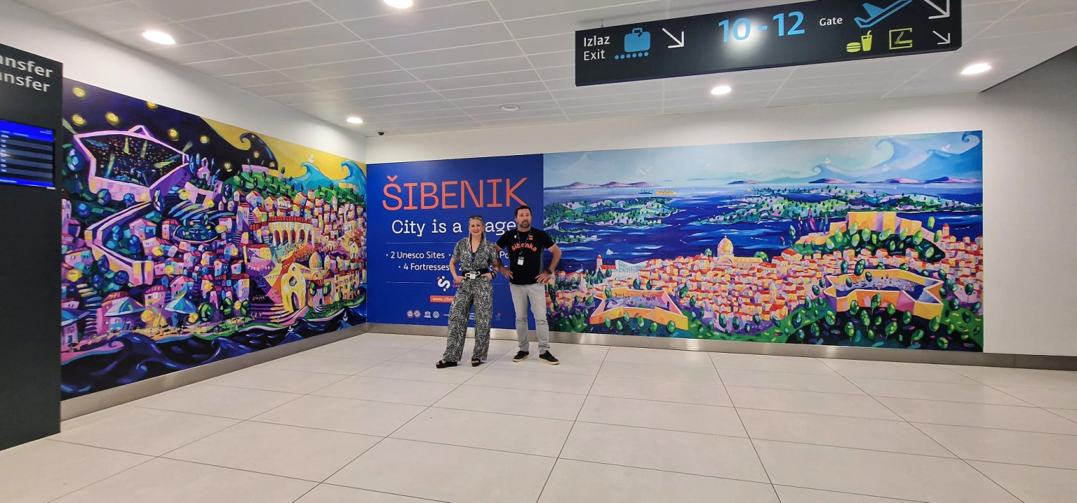 Šibenik se 'na Tuđmanu' predstavlja slikama Lane Martinović Čala: Grad je pozornica