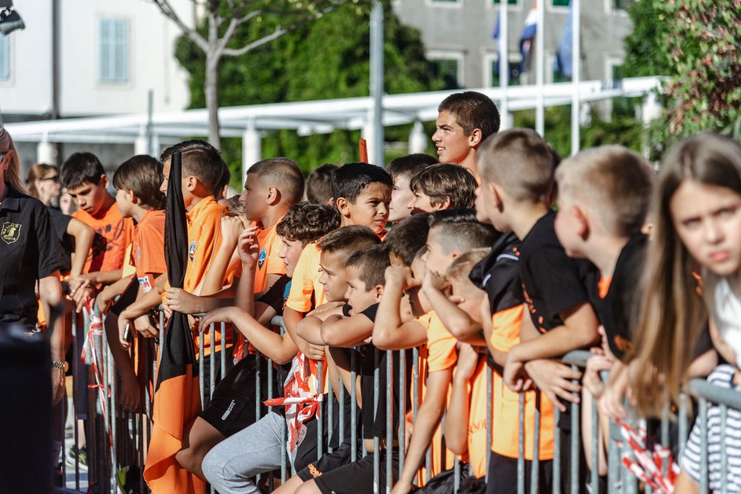 Šibenik dočekao svoje heroje u narančastom: 'Carević ostaje, sezona time završena'