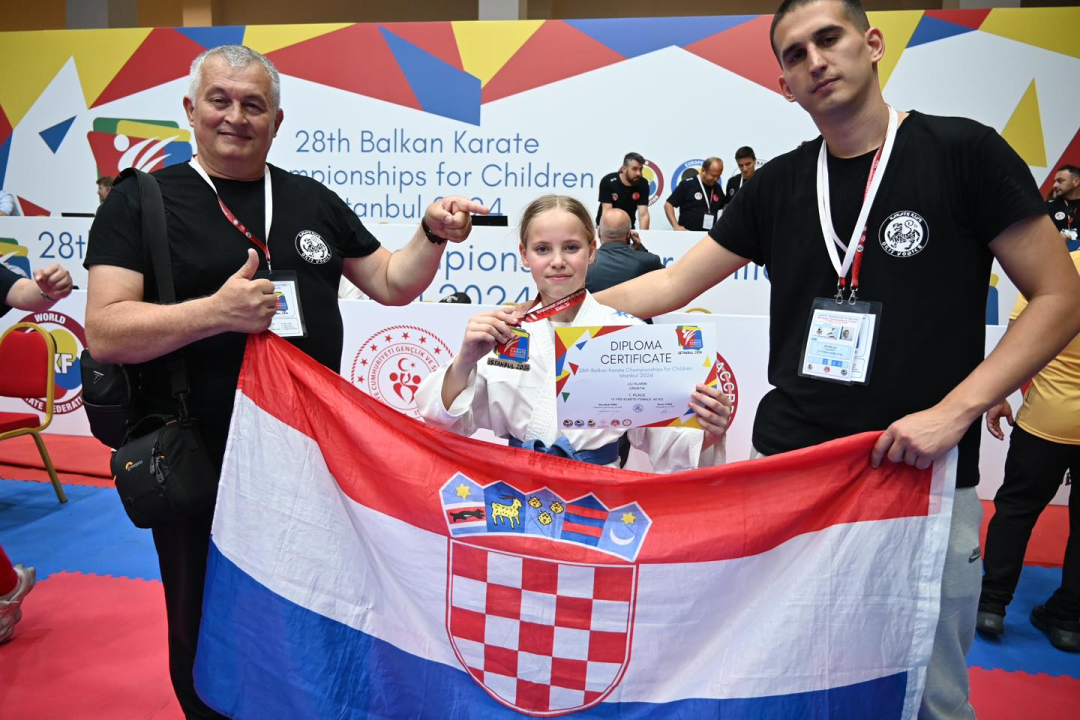 Lili Klarin karate trenira tri i pol godine, a s turnira se nikad nije vratila bez medalje
