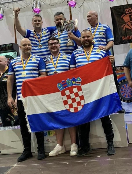 Zapažen nastup hrvatske pikado reprezentacije na EDU Europskom prvenstvu