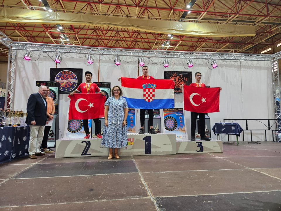 Zapažen nastup hrvatske pikado reprezentacije na EDU Europskom prvenstvu