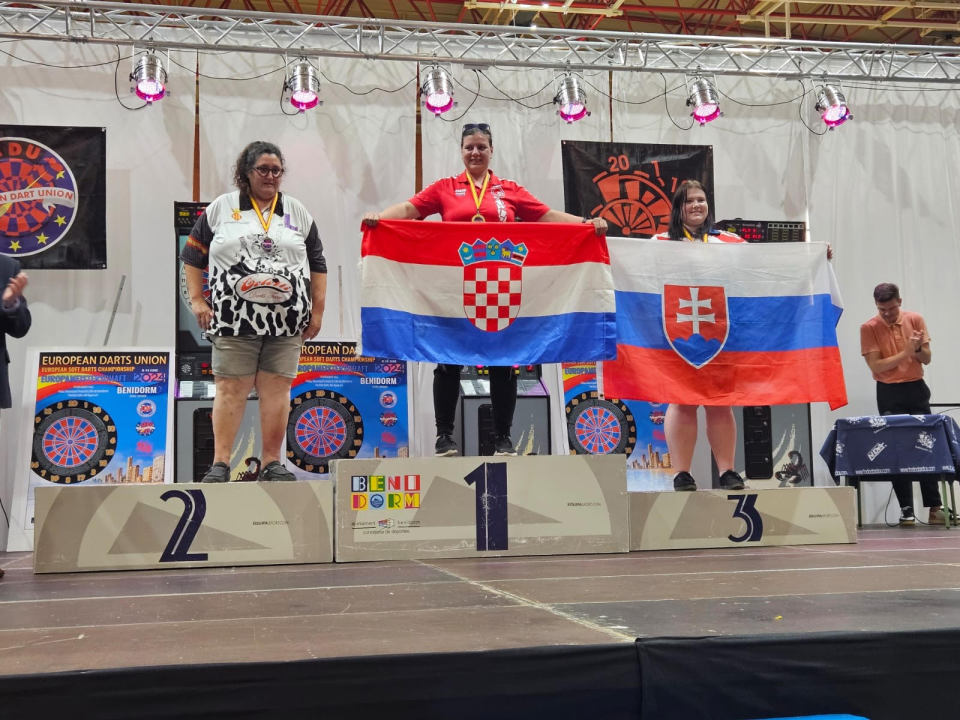 Zapažen nastup hrvatske pikado reprezentacije na EDU Europskom prvenstvu