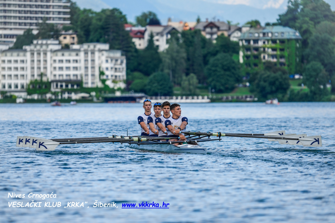 Veslačima Krke pet medalja na poznatoj Bledskoj regati
