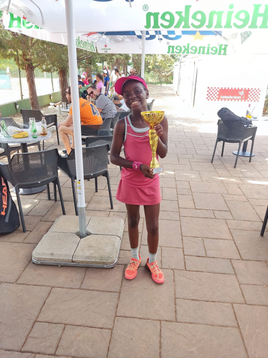 Mlada šibenska tenisačica Lara Meri Zorčić srebrna na festivalskom turniru