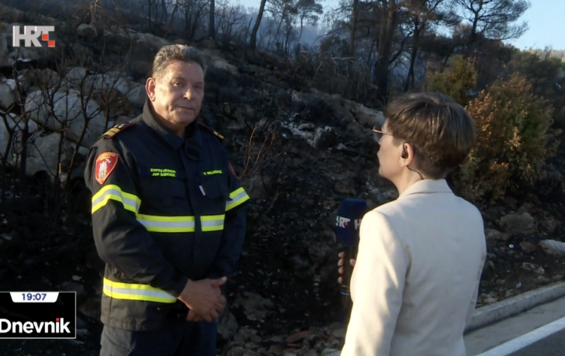 Požar i dalje aktivan, no pod kontrolom je vatrogasaca: Izgorjela je površina od oko 3,5 hektara