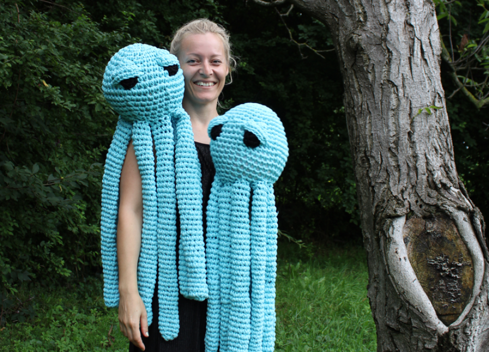 Ivana se ručnim radovima bavi od malih nogu, a stoji iza suvenira koji je hommage svim šibenskim galebovima