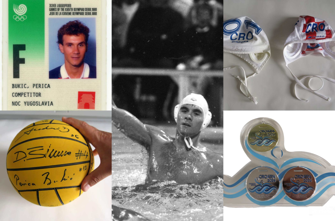 Perica i Luka Bukić Hrvatskom športskom muzeju donirali rekvizite od perioda LA-a 1984. do danas