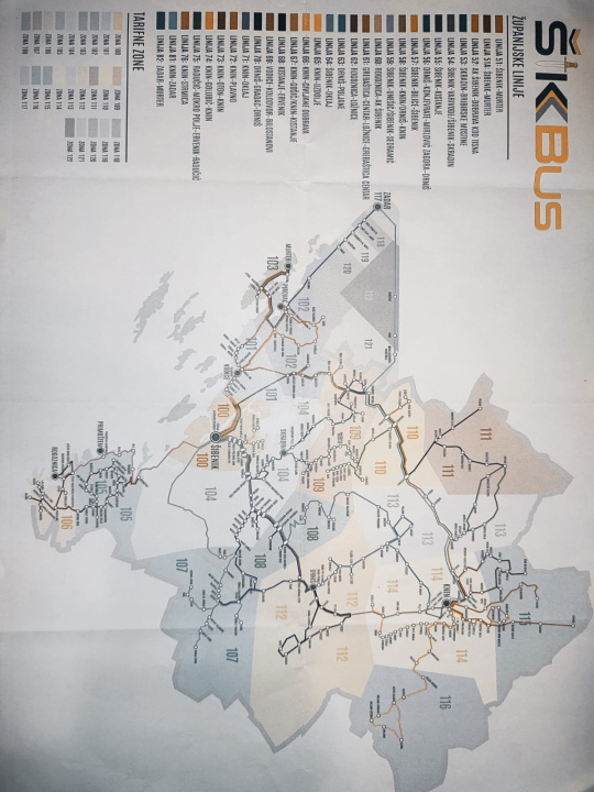 Županija objavila novi cjenik i raspored vožnji autobusnih linija