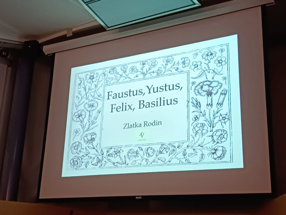 Zlatka Rodin održala zanimljivo predavanje o Faustu Vrančiću