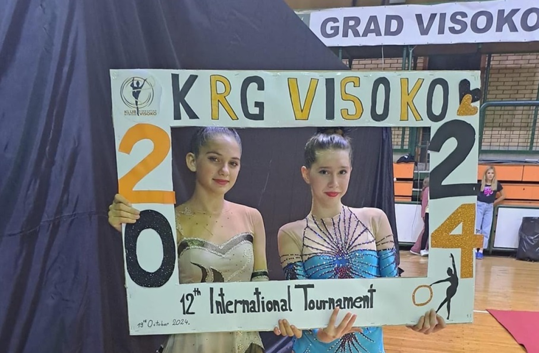 Gimnastičarke Šibenik-Dalmacije na međunarodnom natjecanju do dva zlata u duetu i još dvije individualne medalje