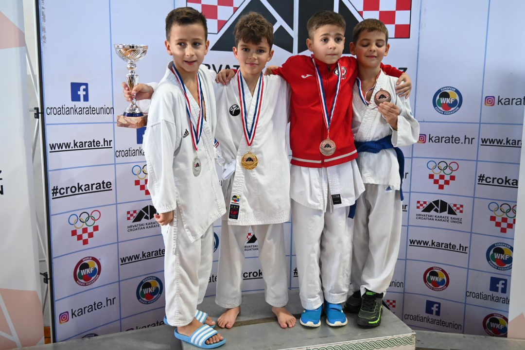 Karate klub Okit Vodice među tri najbolja kluba u zemlji