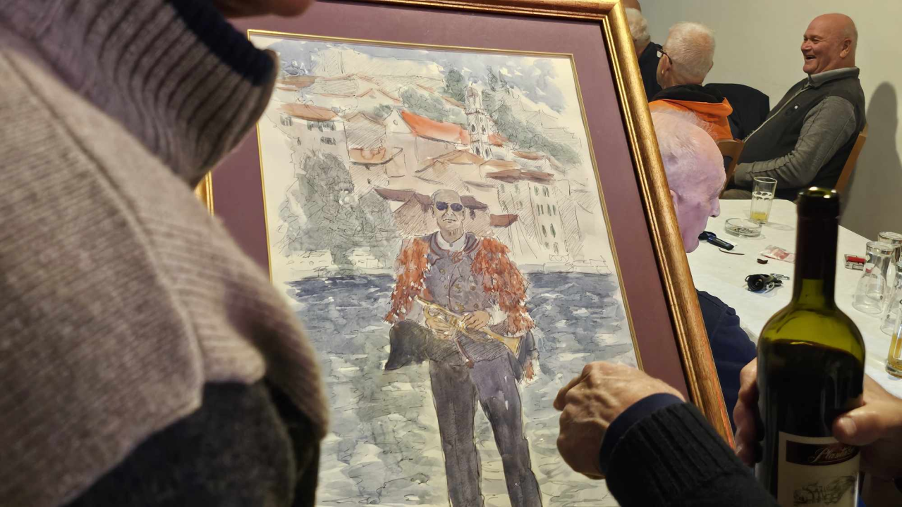 Boris Štrkalj dio je Šibenske narodne glazbe punih šest desetljeća