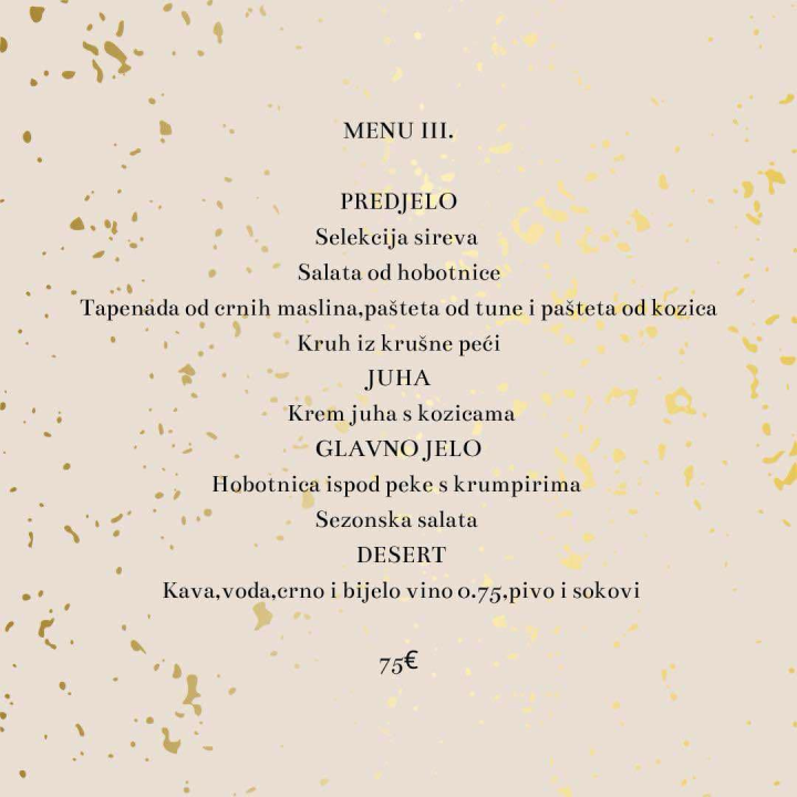 Mjesec domjenaka u Villa Rozi: Savršena ponuda za blagdane