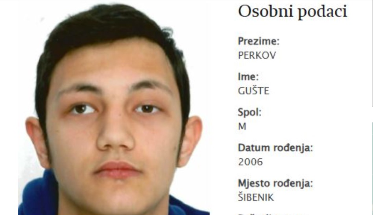 Nestao Gušte Perkov iz Tribunja, ako ga vidite kontaktirajte policiju