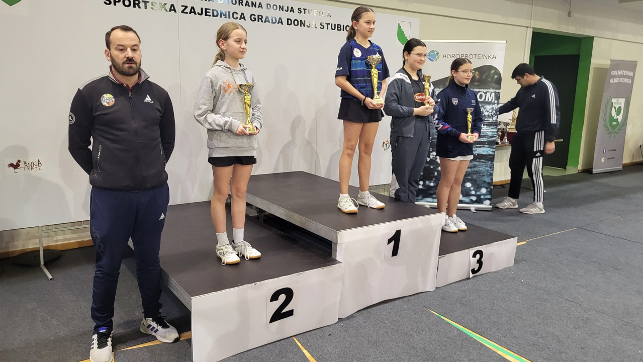 FOTO Uspješan nastup stolnotenisačica Šibenika u Donjoj Stubici