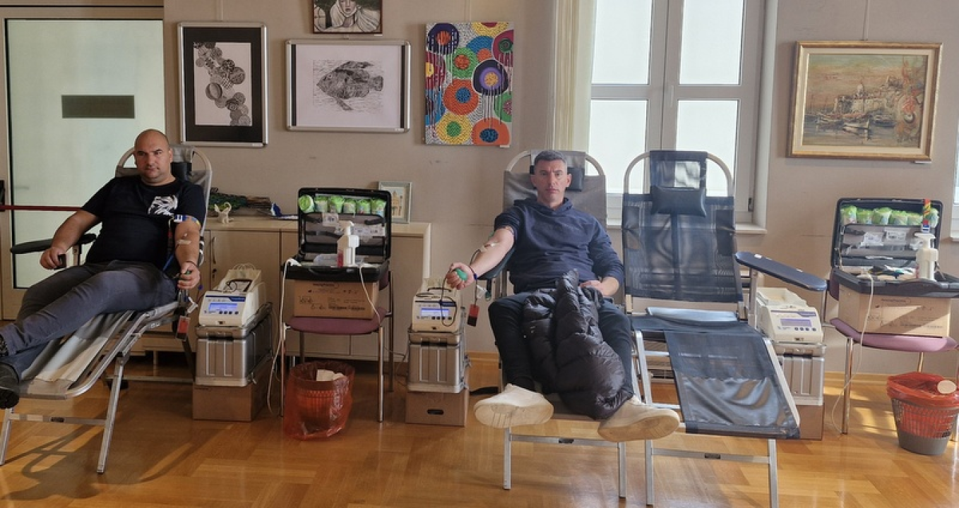 Crveni križ Vodice prikupio 51 dozu krvi, akciji se odazvalo šest novih darivatelja