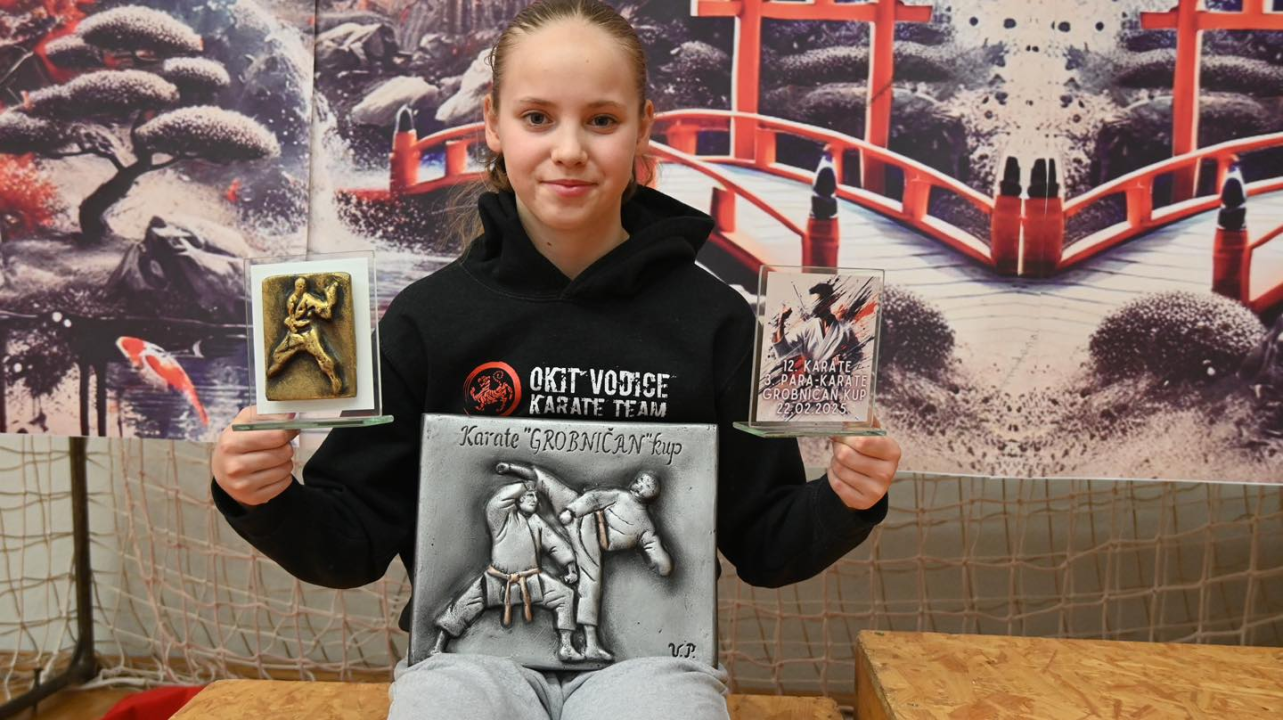 FOTO: Karatašima vodičkog Okita 18 medalja i treće mjesto ekipno na Grobničan kupu