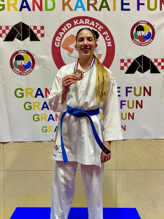 FOTO: Veliki mjesec za KK Šibenik 1066: Dva naslova prvaka Hrvatske u karateu i medalje s dva turnira